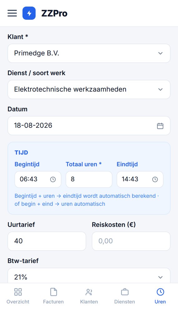 Urenregistratie