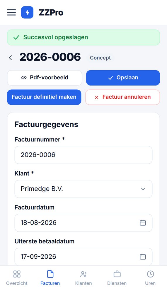 Levenscyclus van de factuur