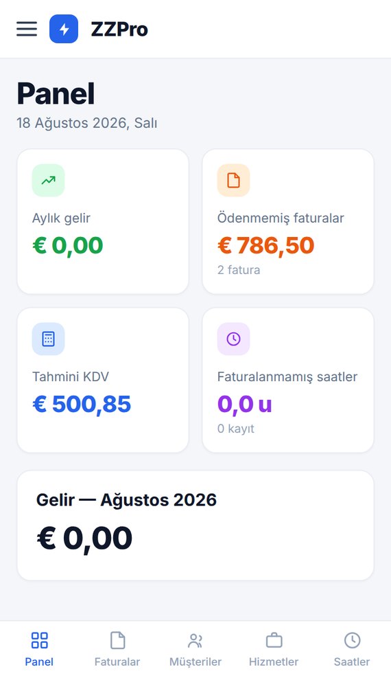 Dashboard — Türkçe